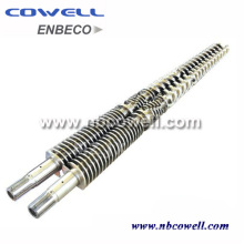 Conical Twin Screw Barrel for Extruder Machine Processing